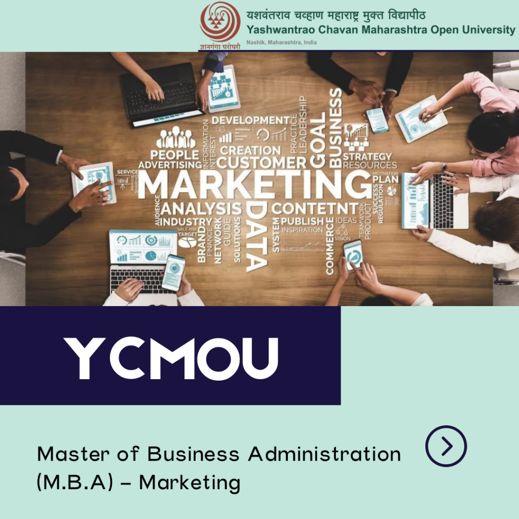 YCMOU - MBA - MARKETING